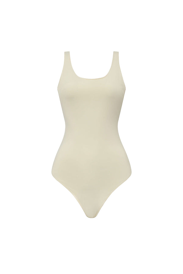 Peony Bodycon Square Neck Spandex Bodysuit