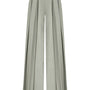 Serene Straight Pleated Cashmere Floor Length Pants