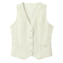 Sunbeam Straight Sleeveless Cotton Blend Vest