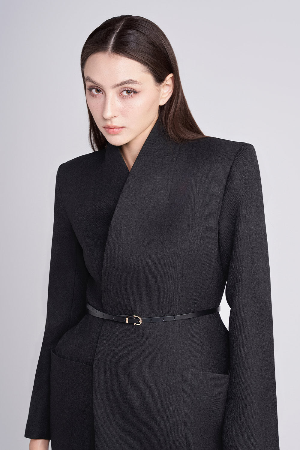 Rylee Wrap V-Neck Velvet Burlap Mini Dress