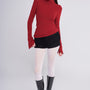 Momo Bodycon Turtle Neck Spandex Blend Top