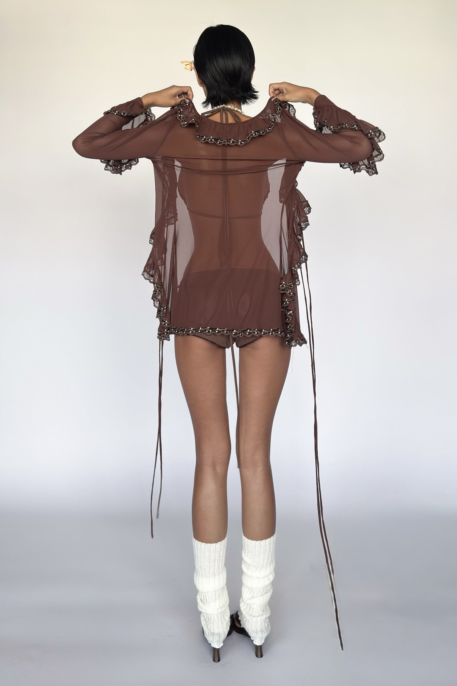 Crush Ruffle Top