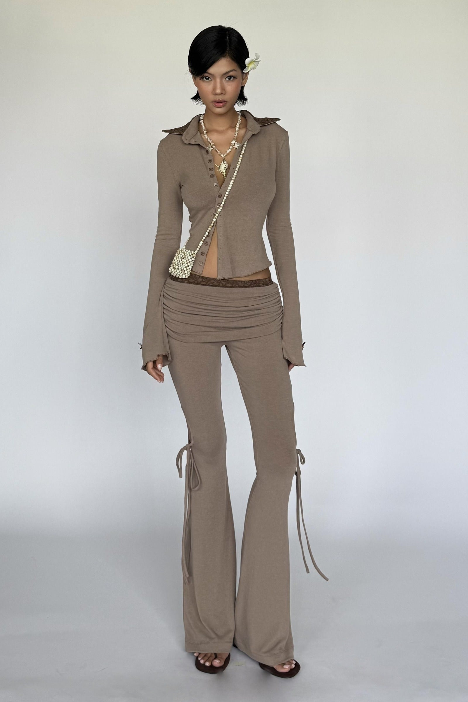Sandy Boot-cut Pants
