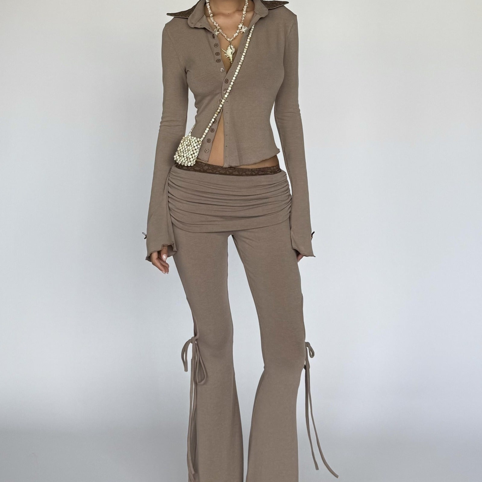 Sandy Collared Top