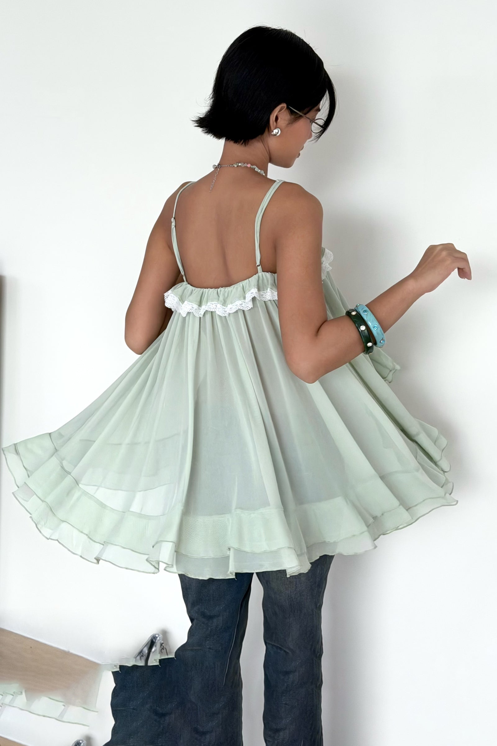 Coco Ruffle Top