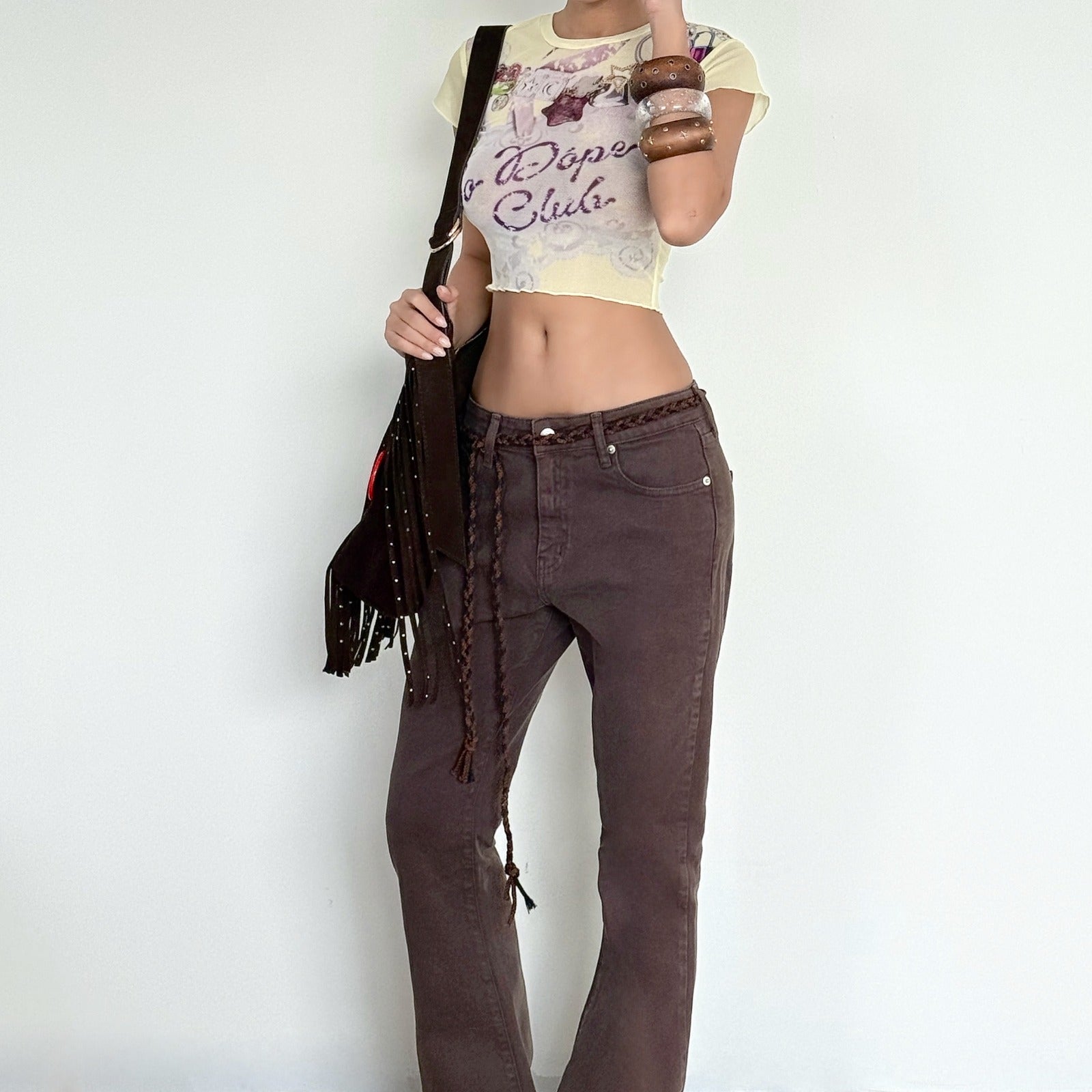 Sun Round Neck Top