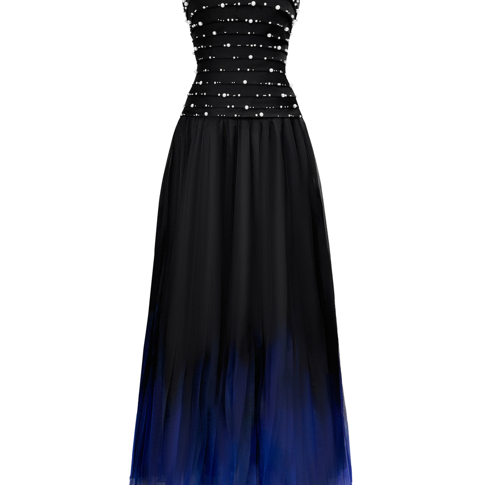 Noble Straight Across Maxi Dress