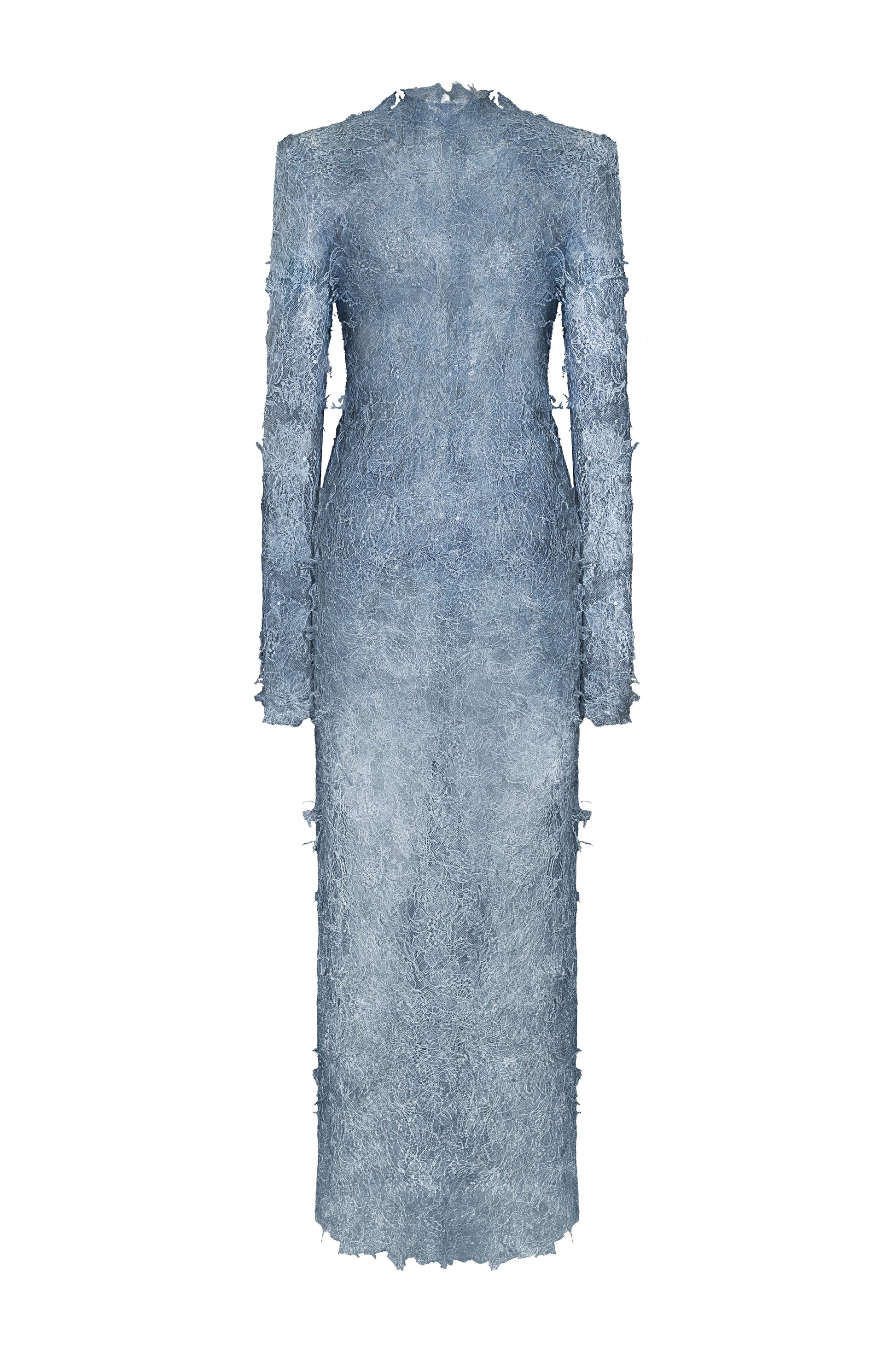 verona midi dress VERONA DRESS IN BLUE | LEKIEU