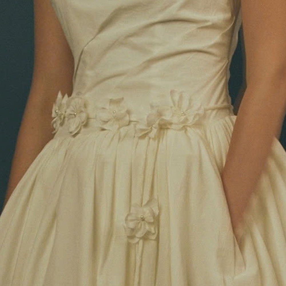 Blooming Floral Cotton Belt