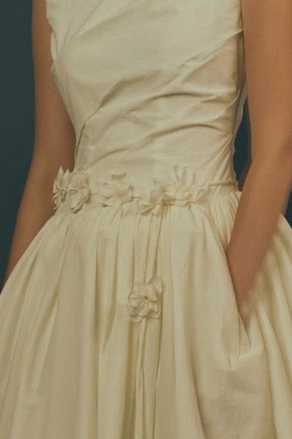 Blooming Floral Cotton Belt