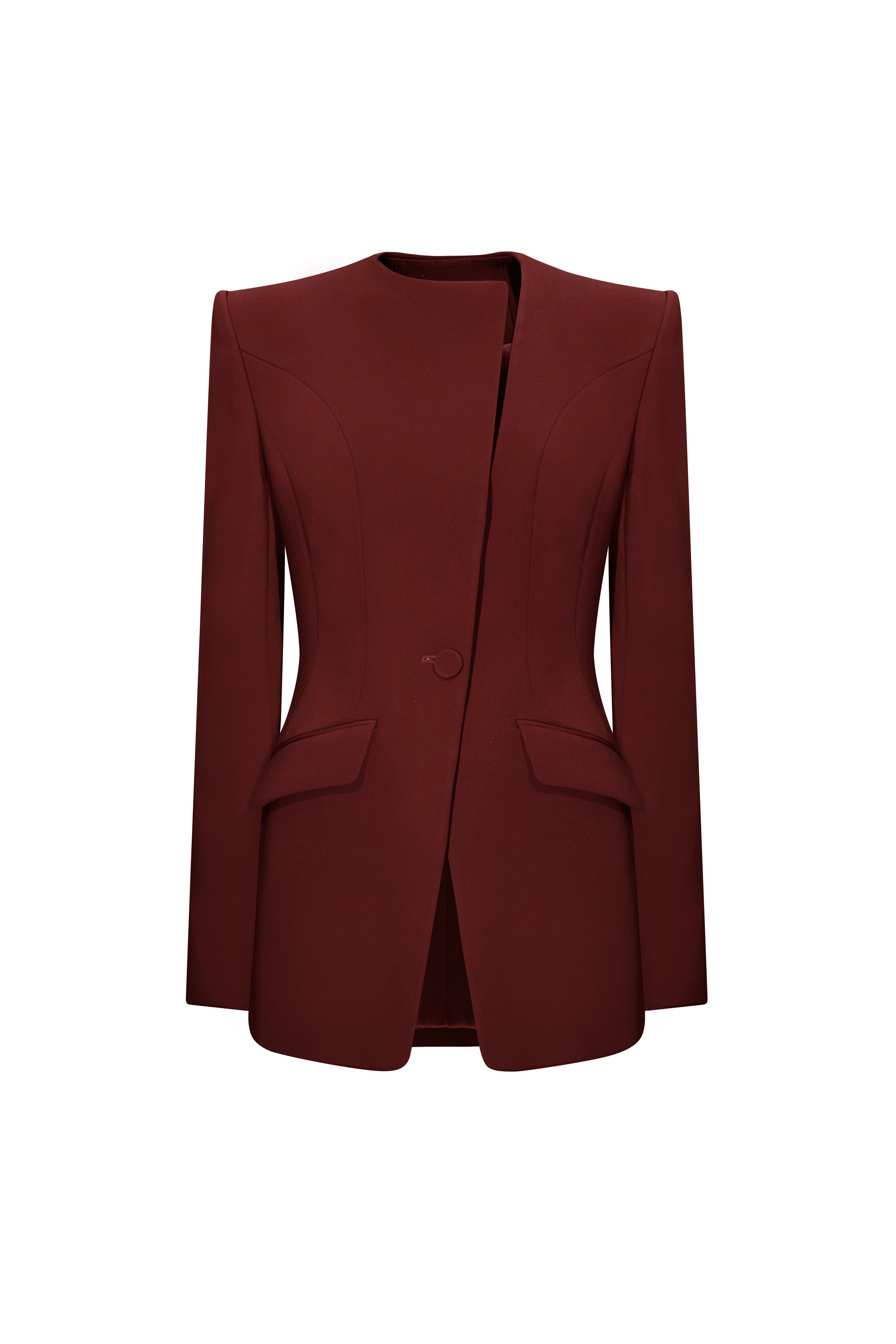 Pisa Asymmetric Neck Blazer