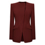 Pisa Asymmetric Neck Blazer