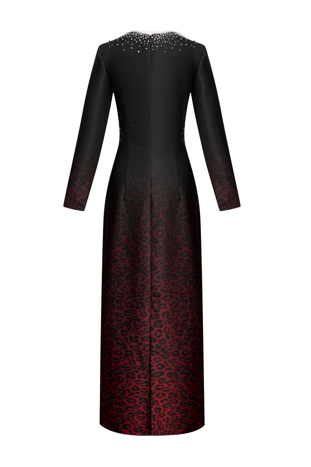 Élise Round Neck Maxi Dress