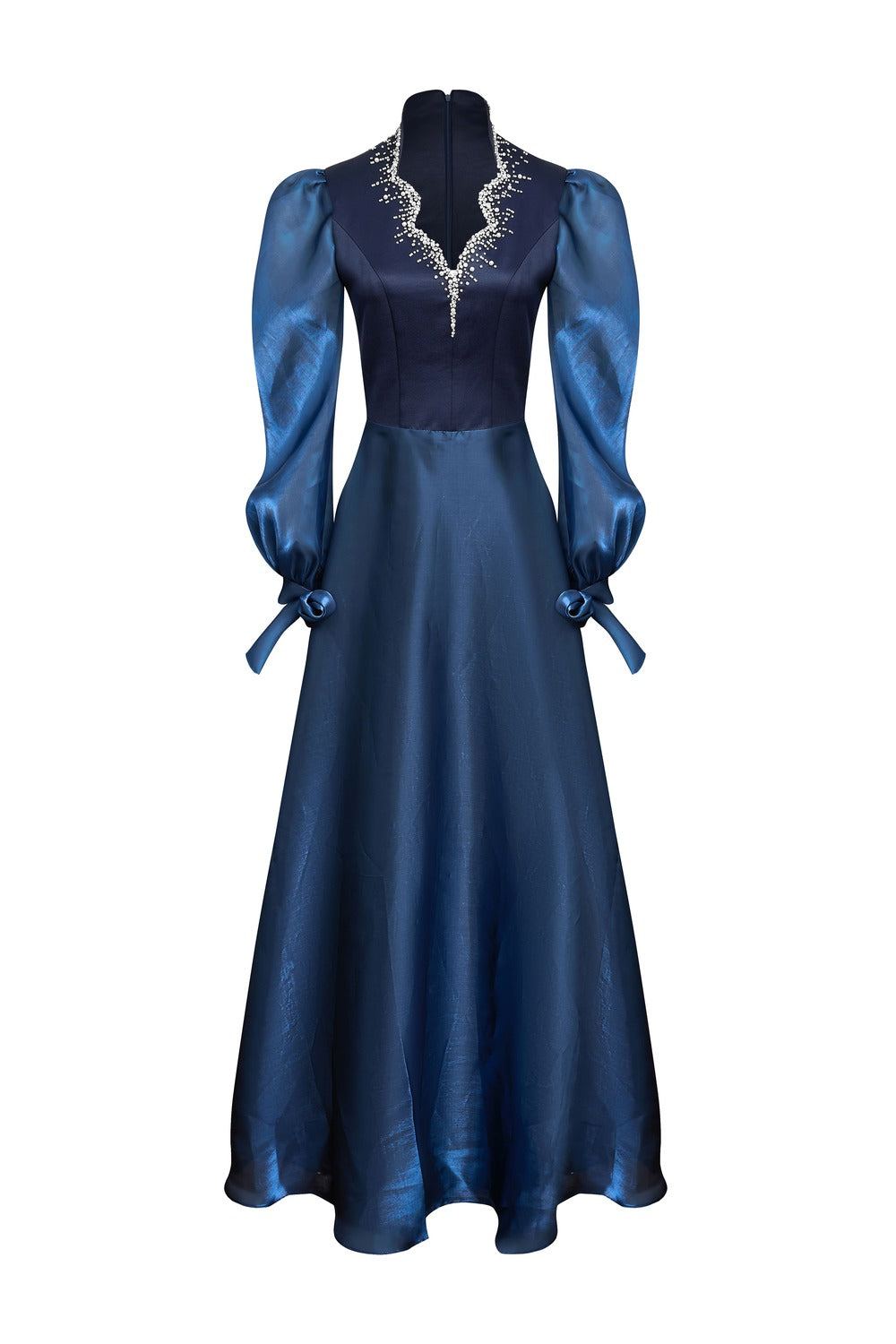 Duchess Bishop Sleeve Maxi Dress