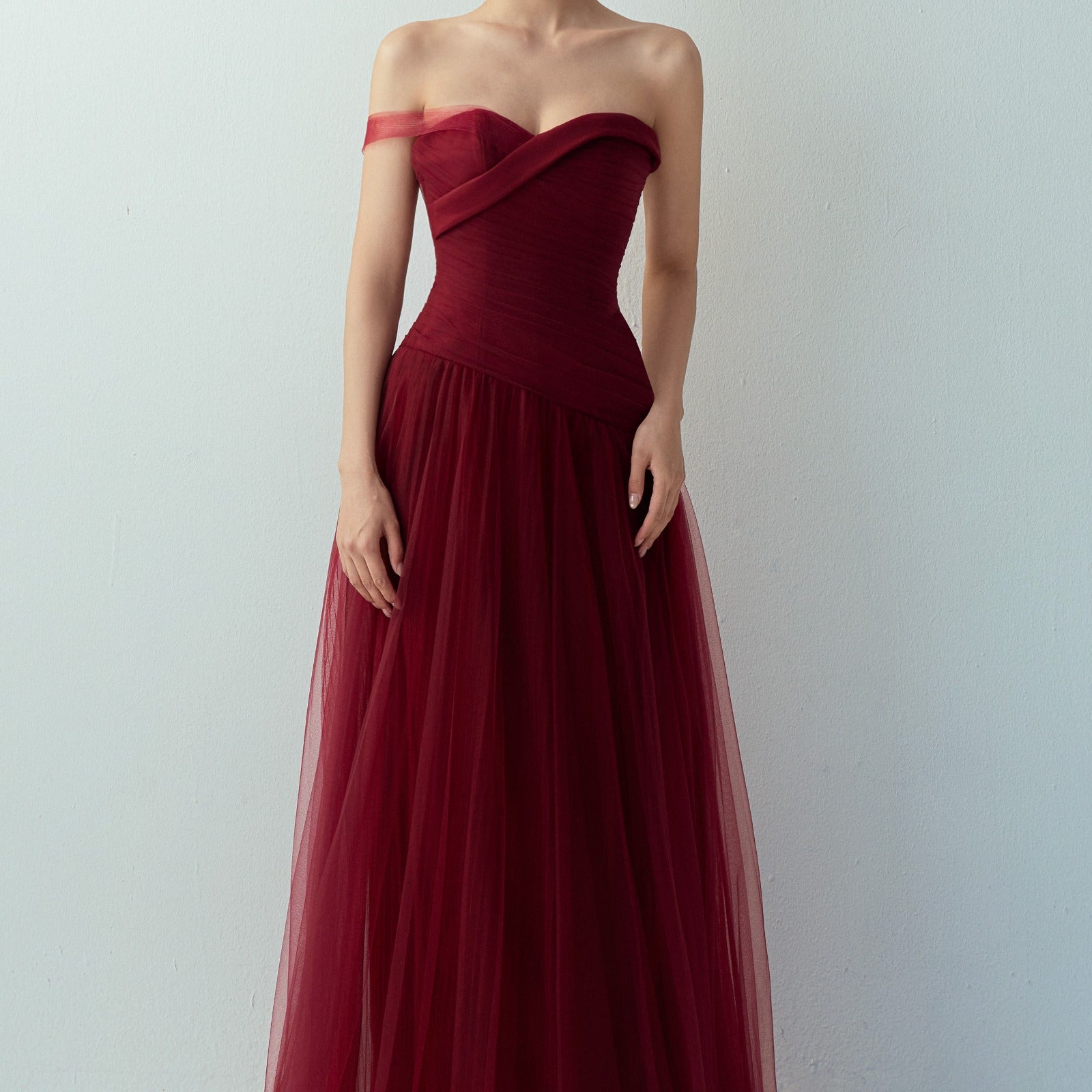 Iva Ruched Maxi Dress