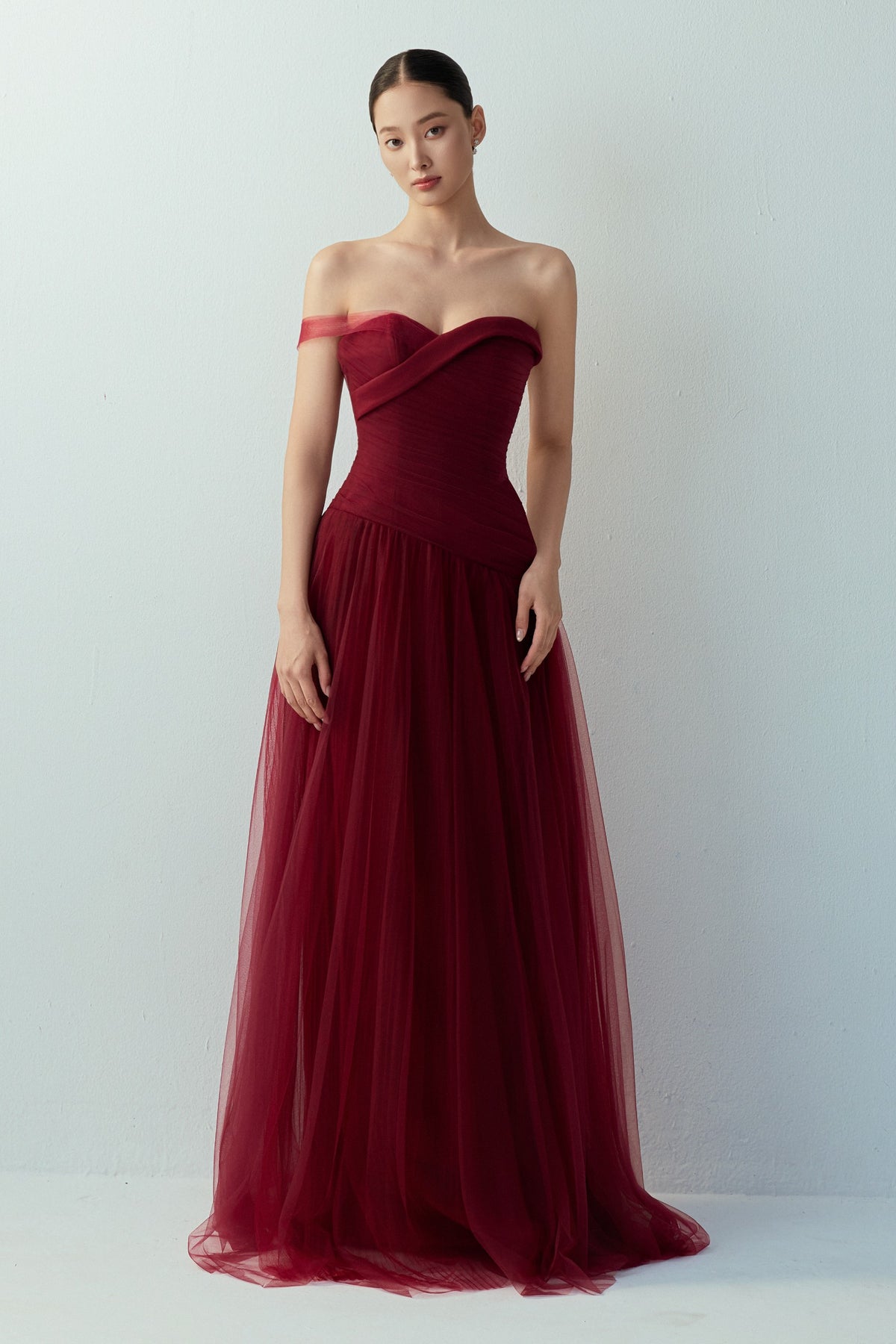 Iva Ruched Maxi Dress