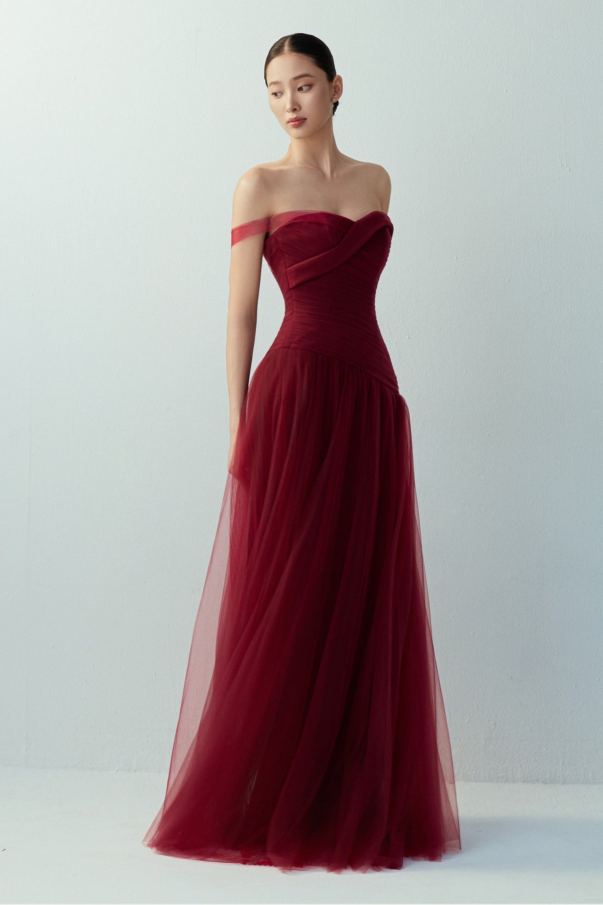 Iva Ruched Maxi Dress