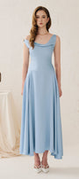 Idali Cowl Midi Dress - MEAN BLVD