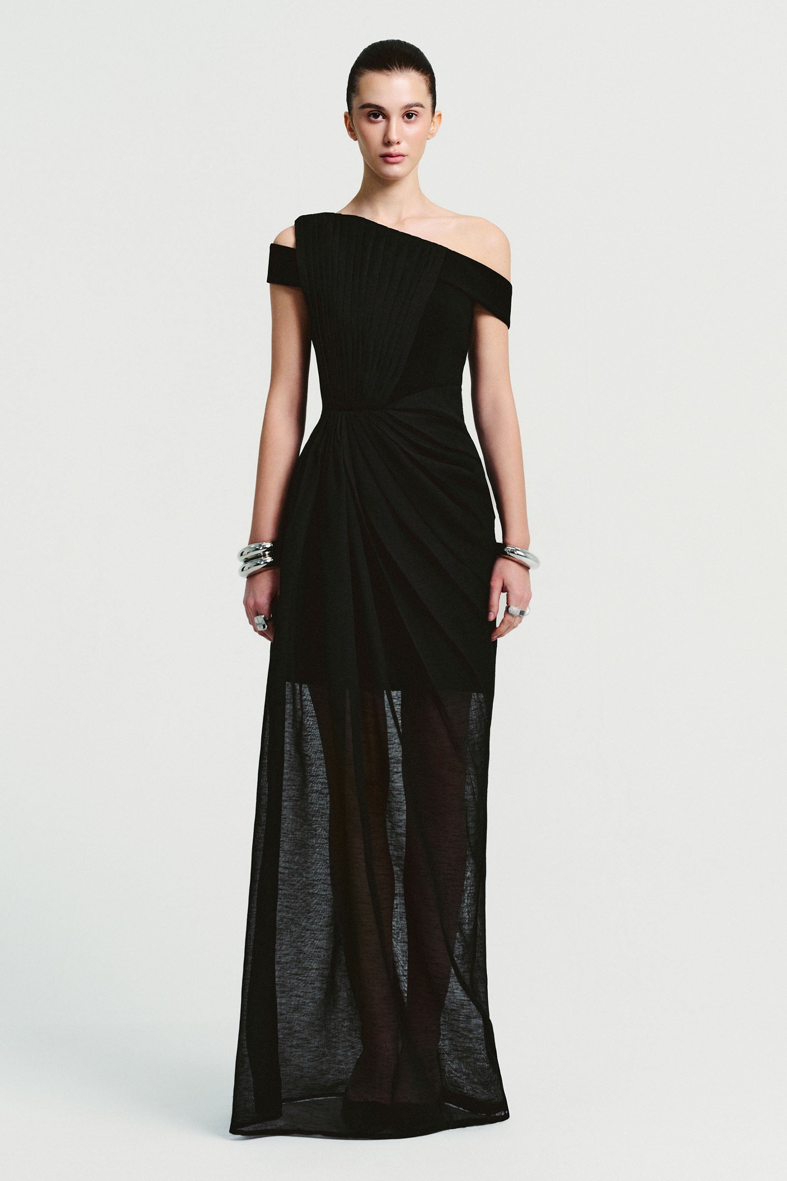 Inara Draped Maxi Dress - MEAN BLVD