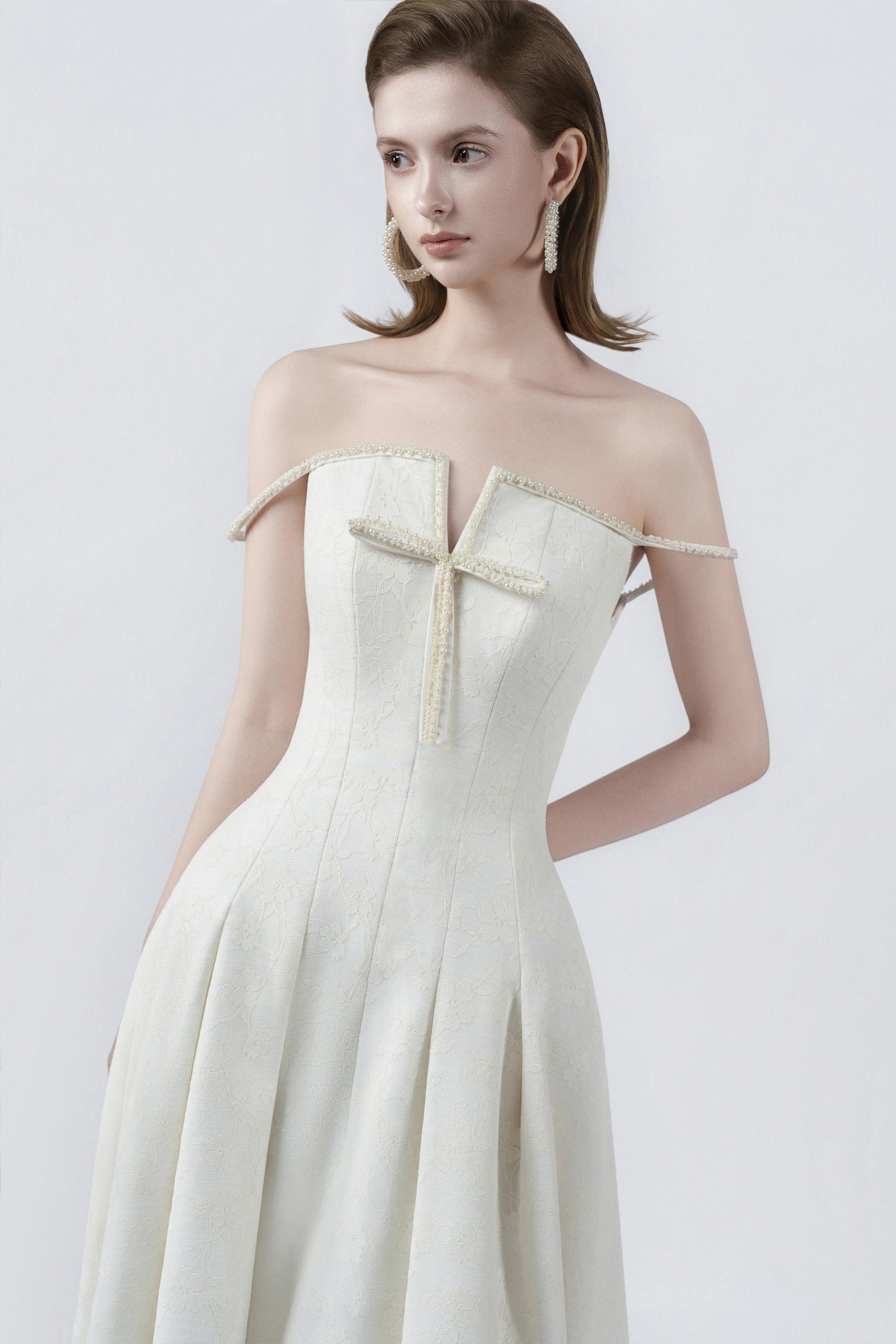 Ingrid Off-Shoulder Maxi Dress