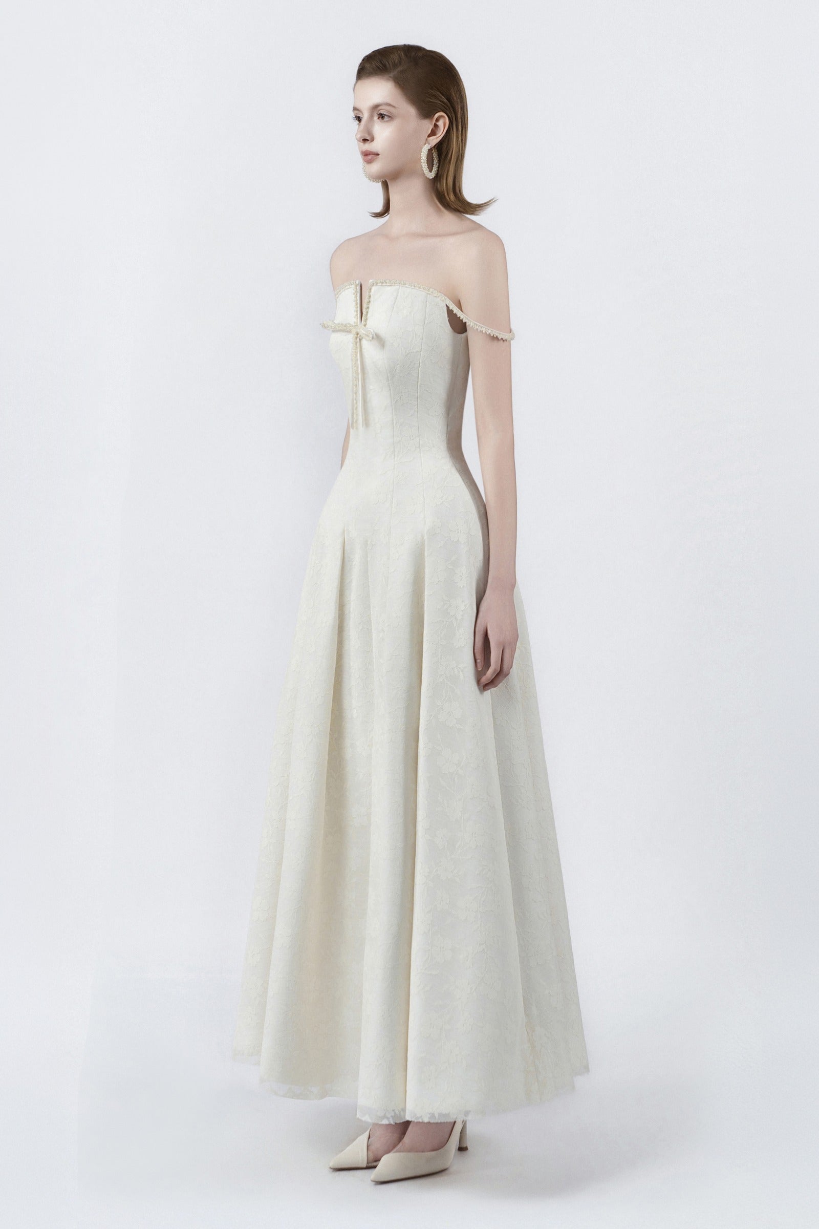 Ingrid Off-Shoulder Maxi Dress