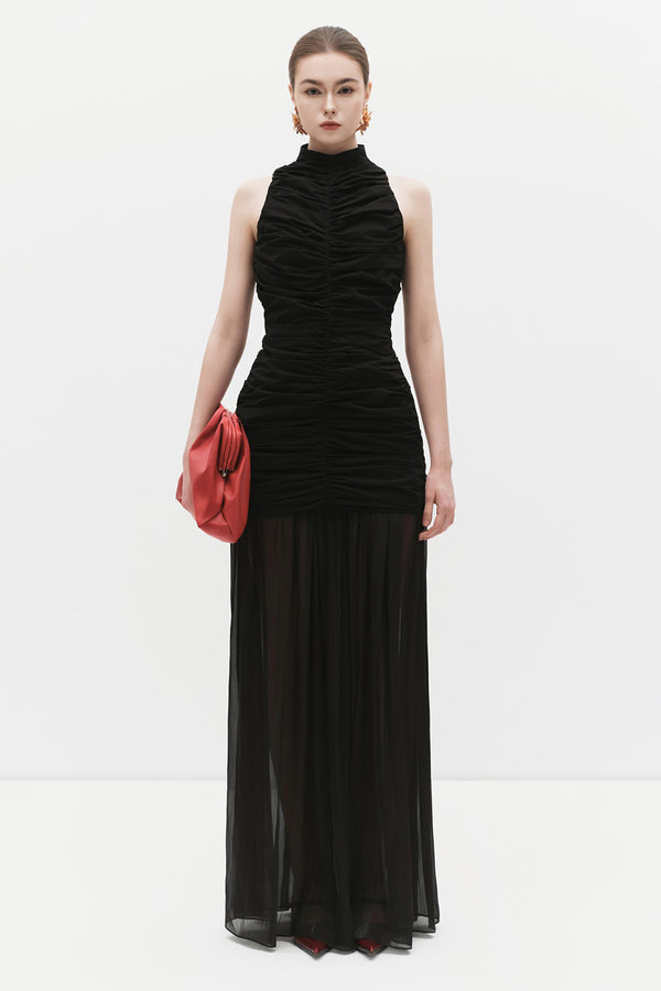 Ingrid A-line Draped Skirt - MEAN BLVD