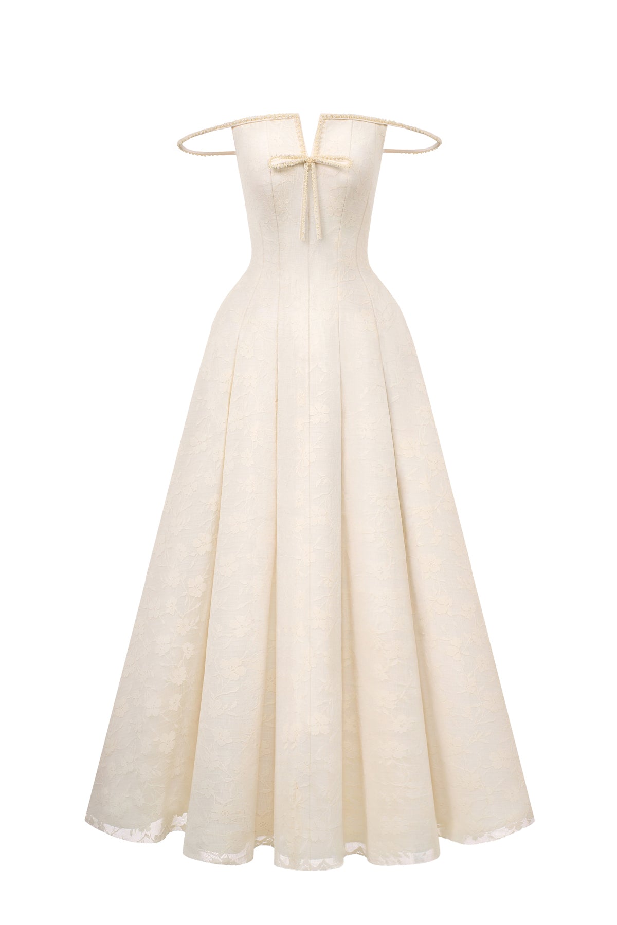 Ingrid Off-Shoulder Maxi Dress - MEAN BLVD
