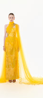 Ione High Neck Maxi Dress - MEAN BLVD