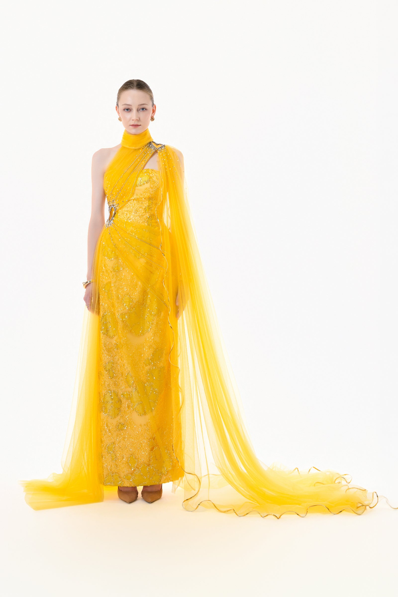 Ione High Neck Maxi Dress - MEAN BLVD