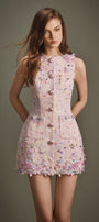 Iris Applique Mini Dress - MEAN BLVD