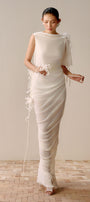 Iris Draped Maxi Dress - MEAN BLVD