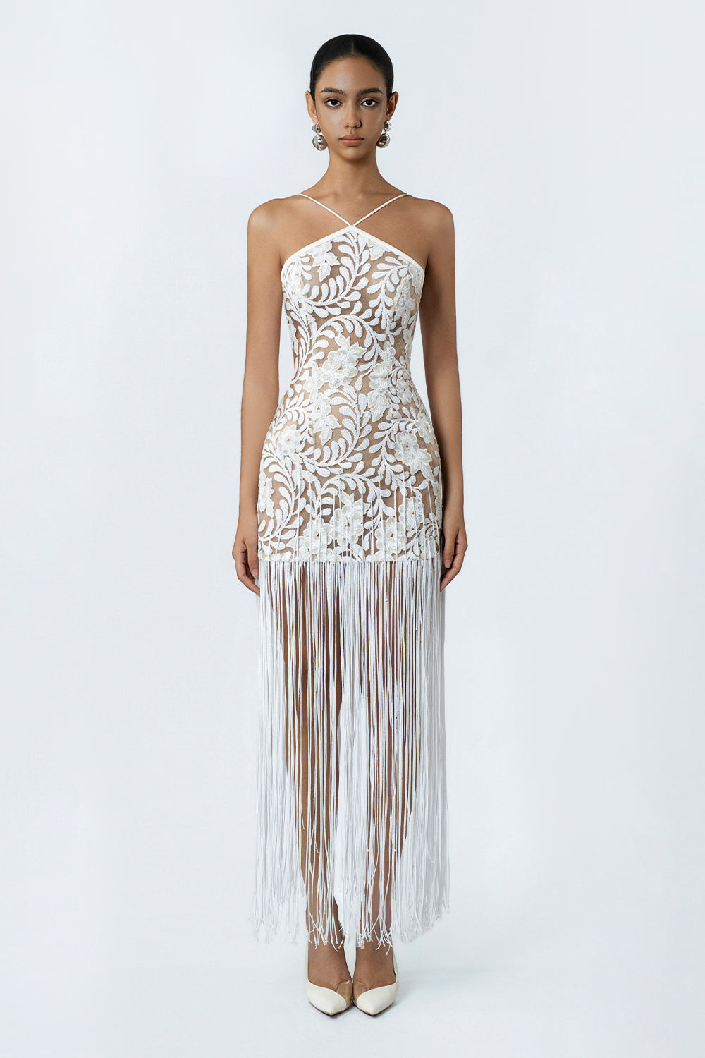 Iris Fringe Midi Dress - MEAN BLVD