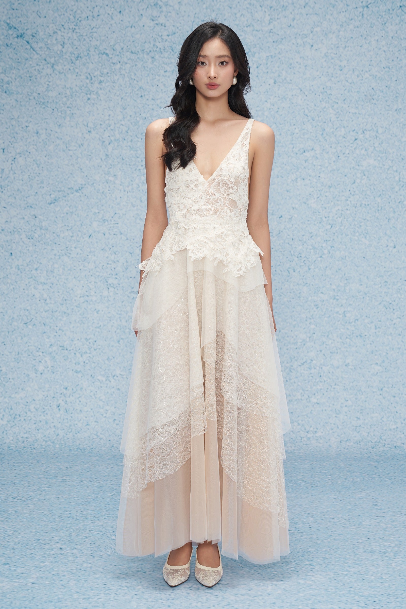 Iris V-Neck Maxi Dress - MEAN BLVD