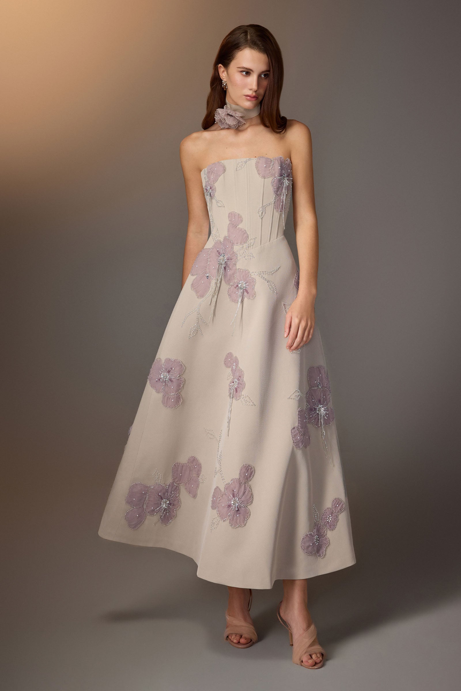 Iséa Straight Across Maxi Dress - MEAN BLVD