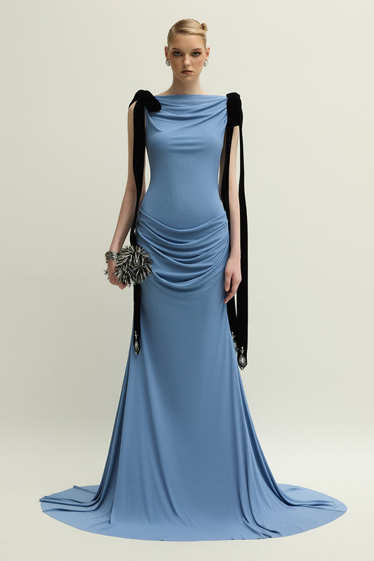 Islington Mermaid Ribbon Maxi Dress - MEAN BLVD