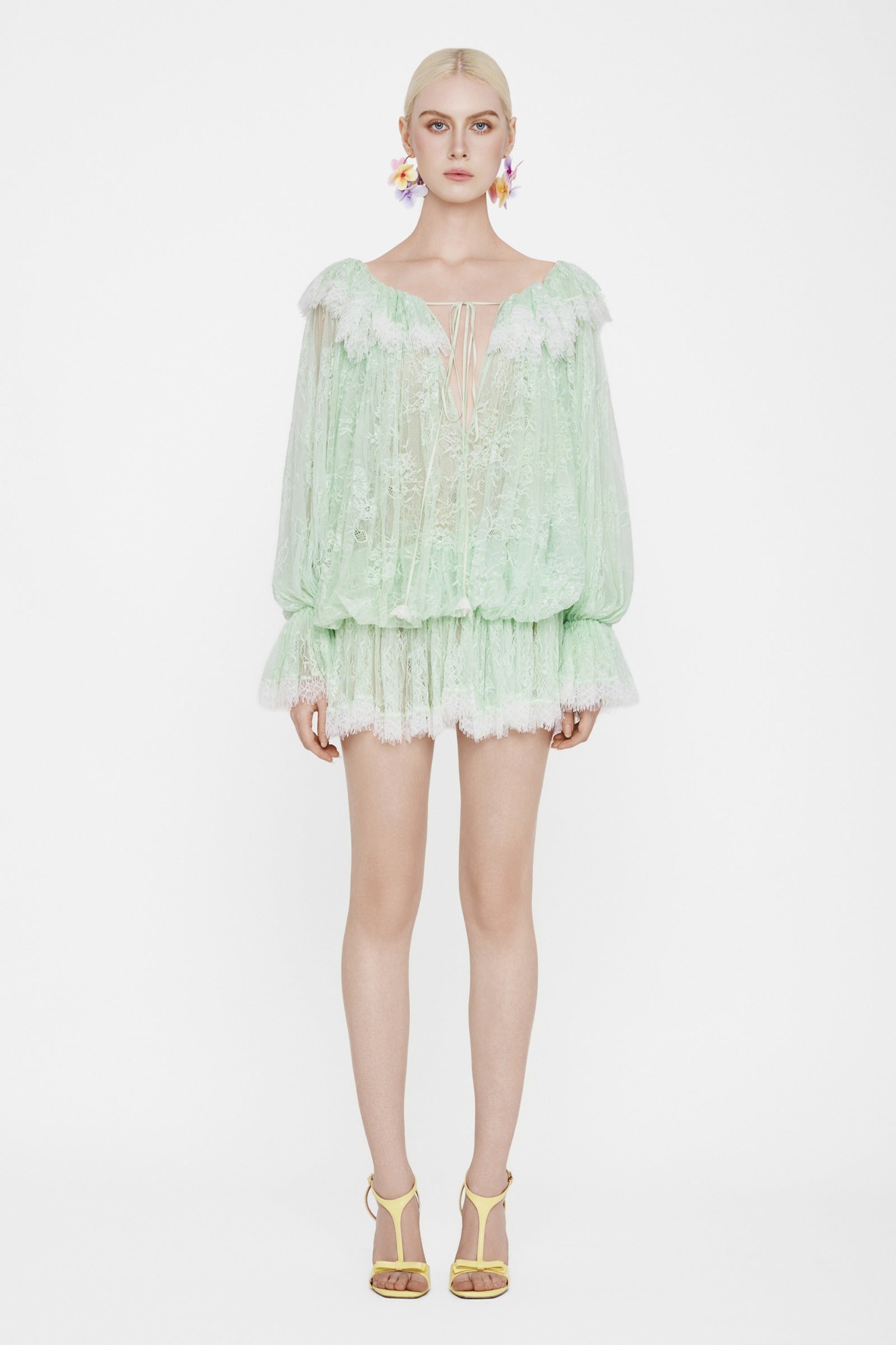 Isolde Blouson Mini Dress - MEAN BLVD