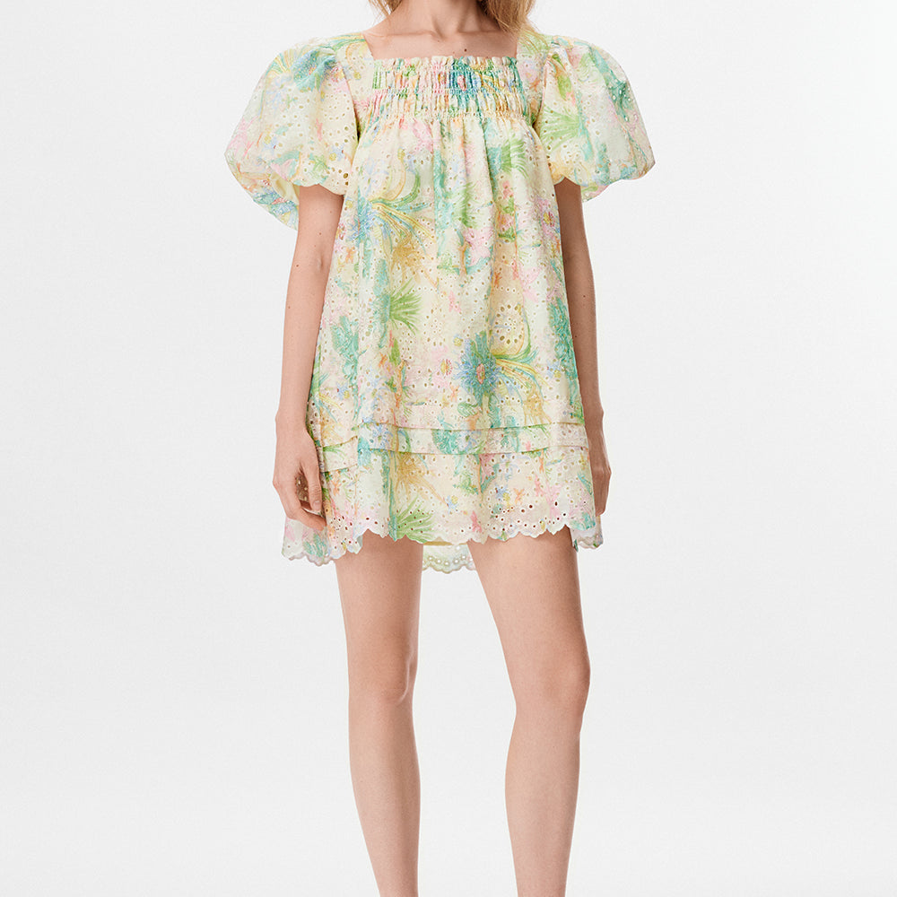 Isolune Babydoll Mini Dress - MEAN BLVD