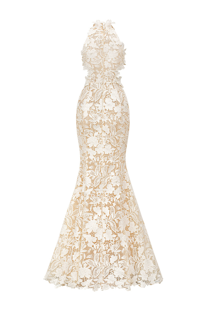 Morvaine Applique Maxi Dress