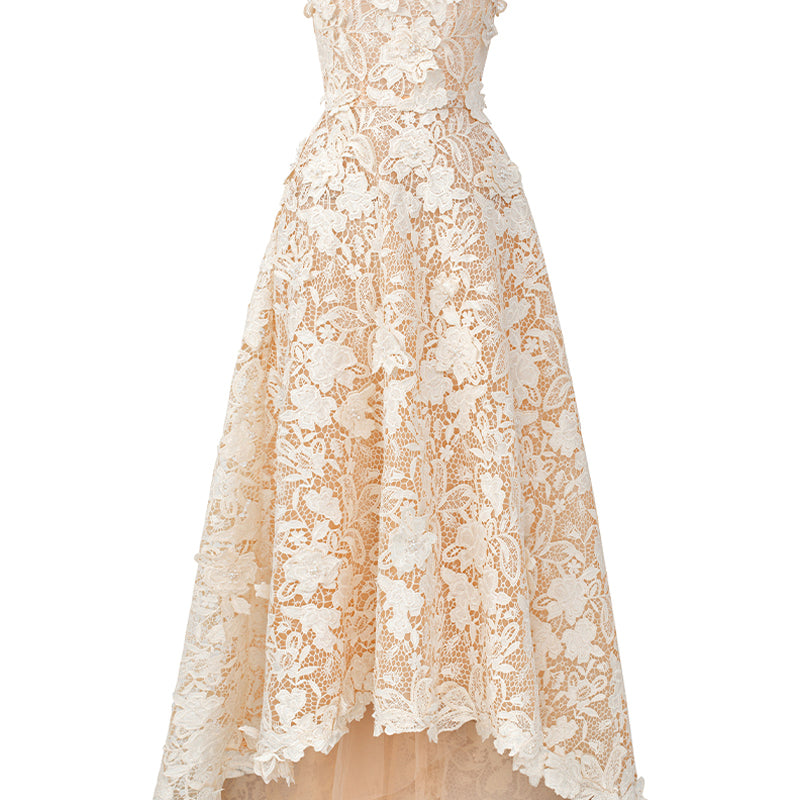 Yva Square Neck Maxi Dress