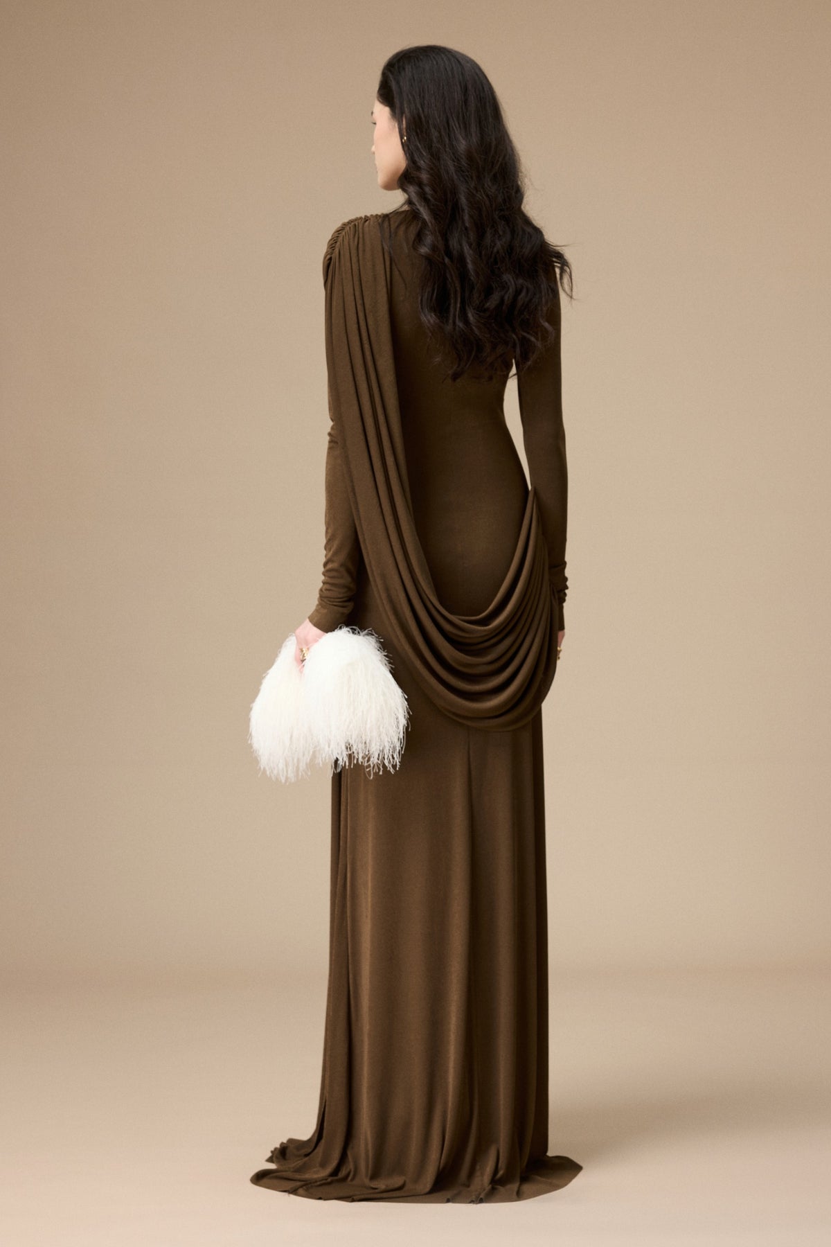 Eden Draped Maxi Dress
