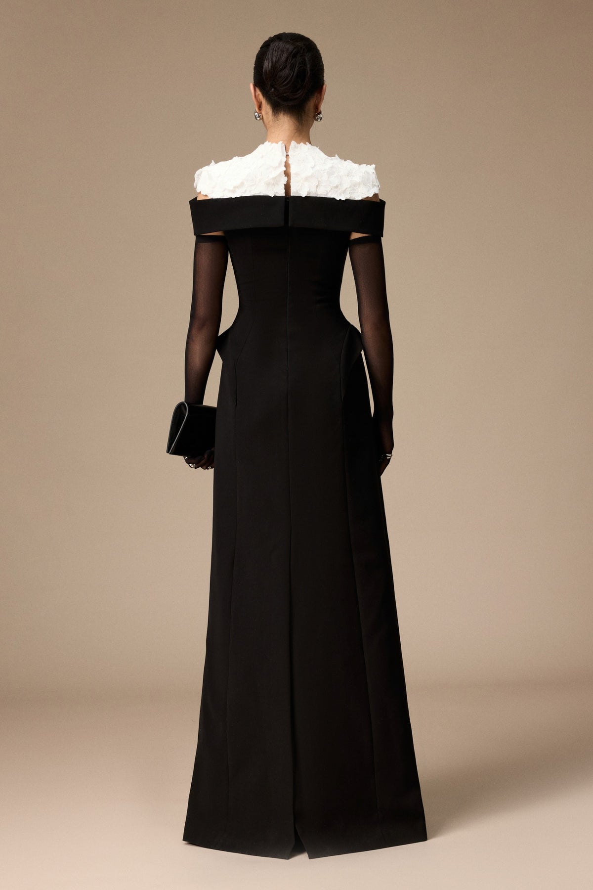 Majolica Applique Maxi Dress