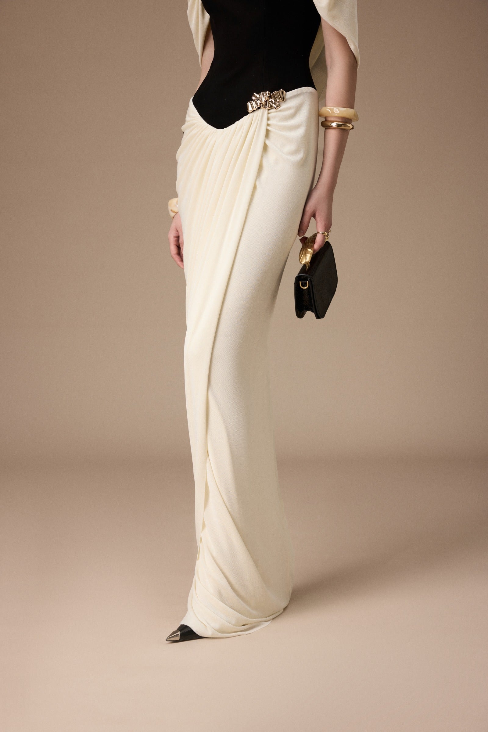 Valencia Draped Maxi Dress