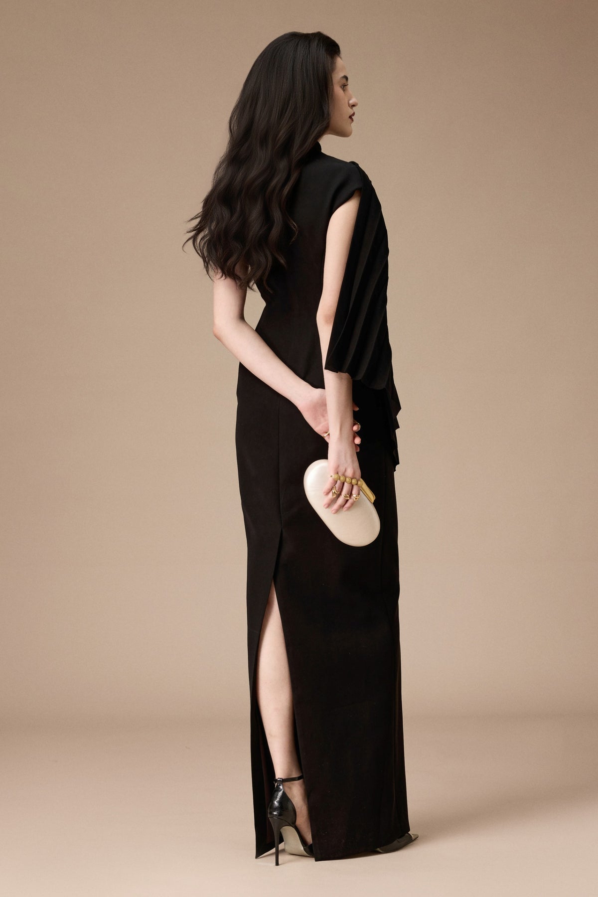 Aragon Pleated Maxi Dress