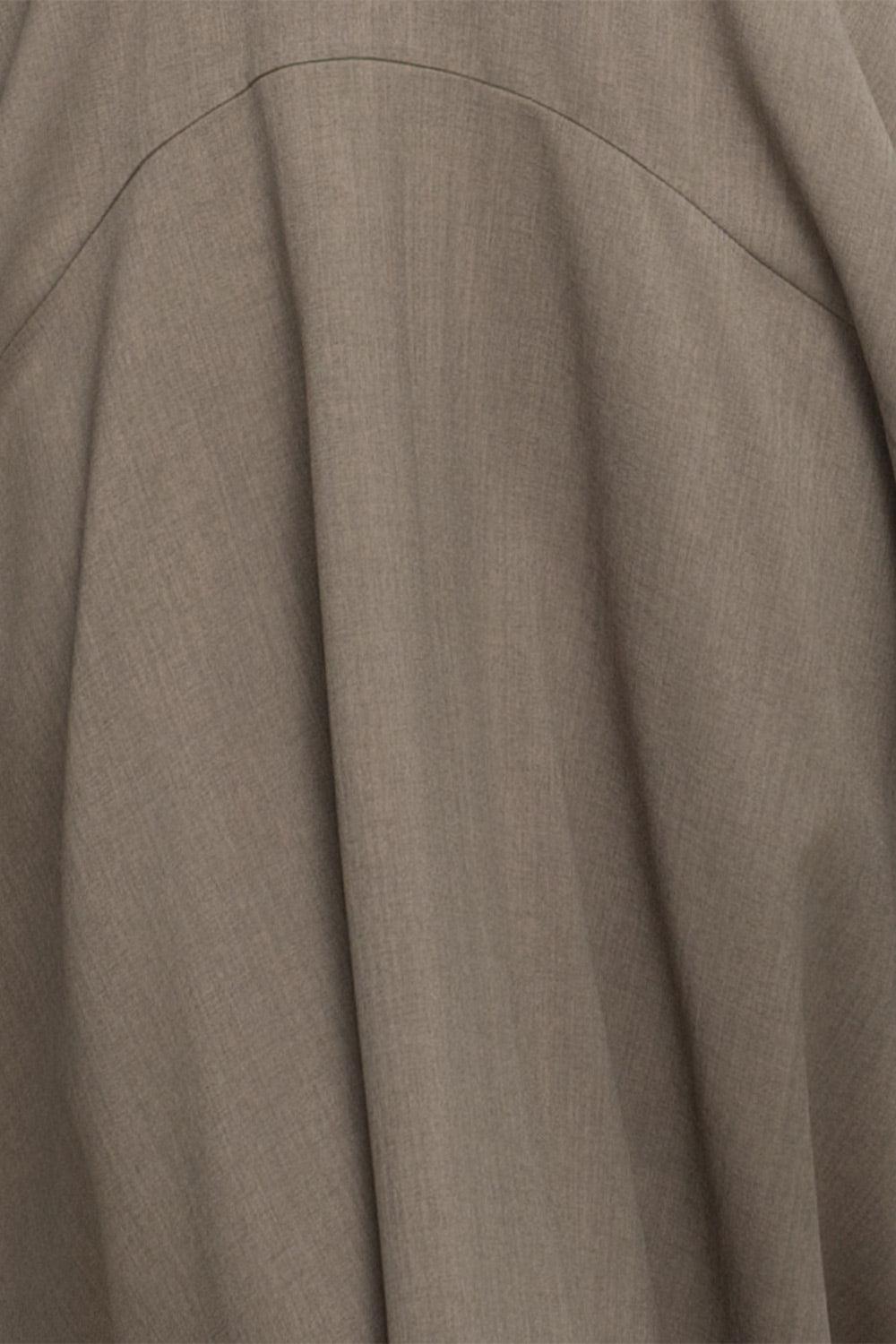 Paris Tulip Draped Poly Silk Calf Length Skirt