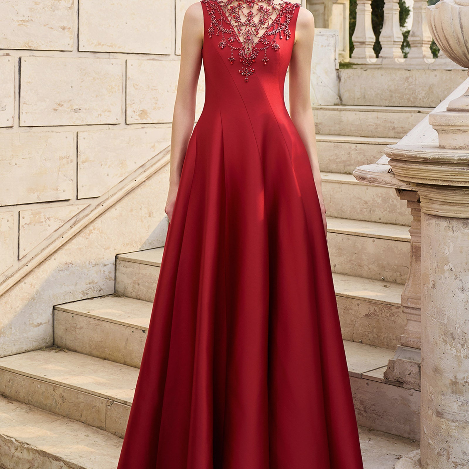 Jade Bead Maxi Dress - MEAN BLVD