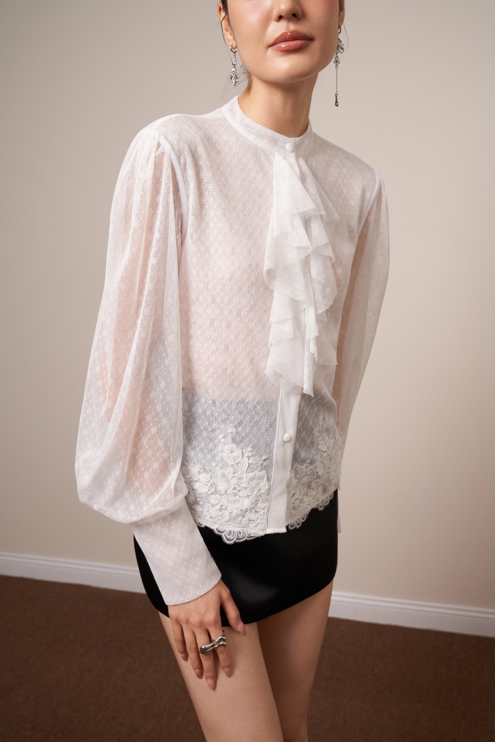 Jade Bishop Sleeve Top - MEAN BLVD