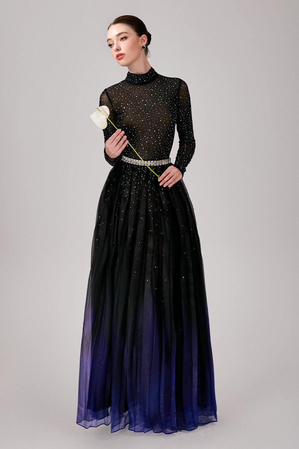 Jolie High Neck Rhinestone Set - MEAN BLVD