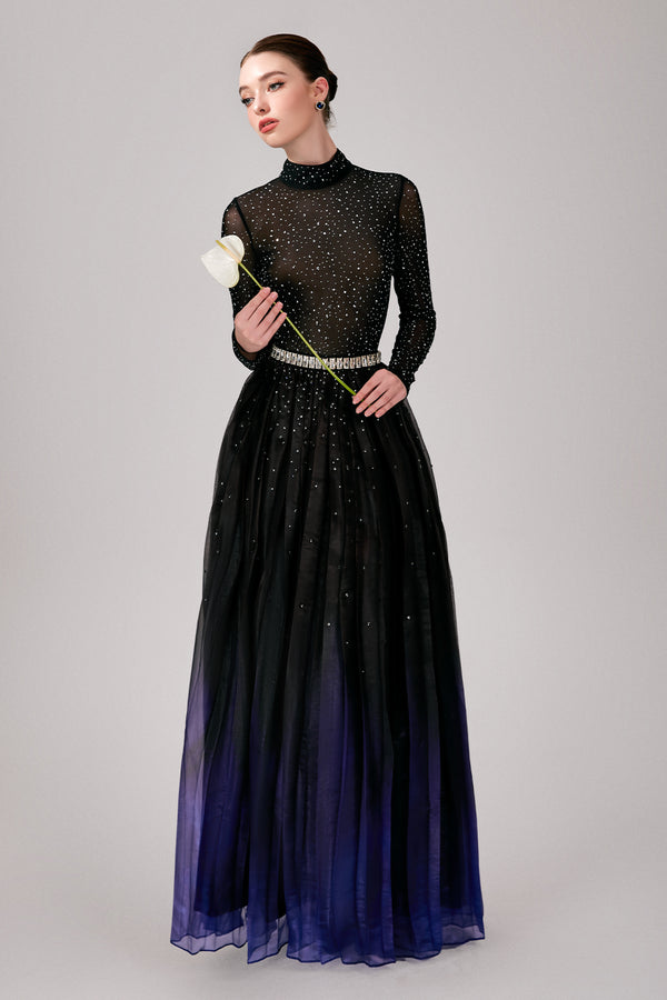 Jolie High Neck Rhinestone Set - MEAN BLVD