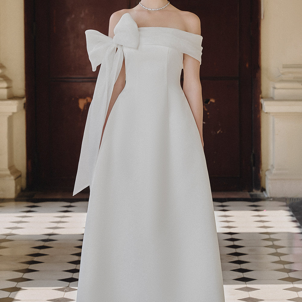 Jolie Ribbon Midi Dress - MEAN BLVD