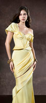 Elika Off The Shoulder One Sleeve Maxi Dress 3